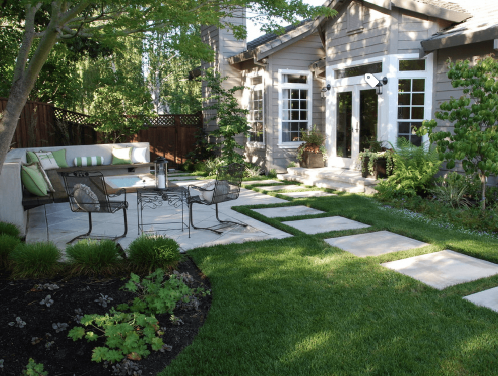 Ландшафт заднего двора