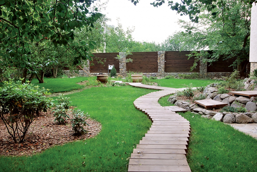 Террасирование участка