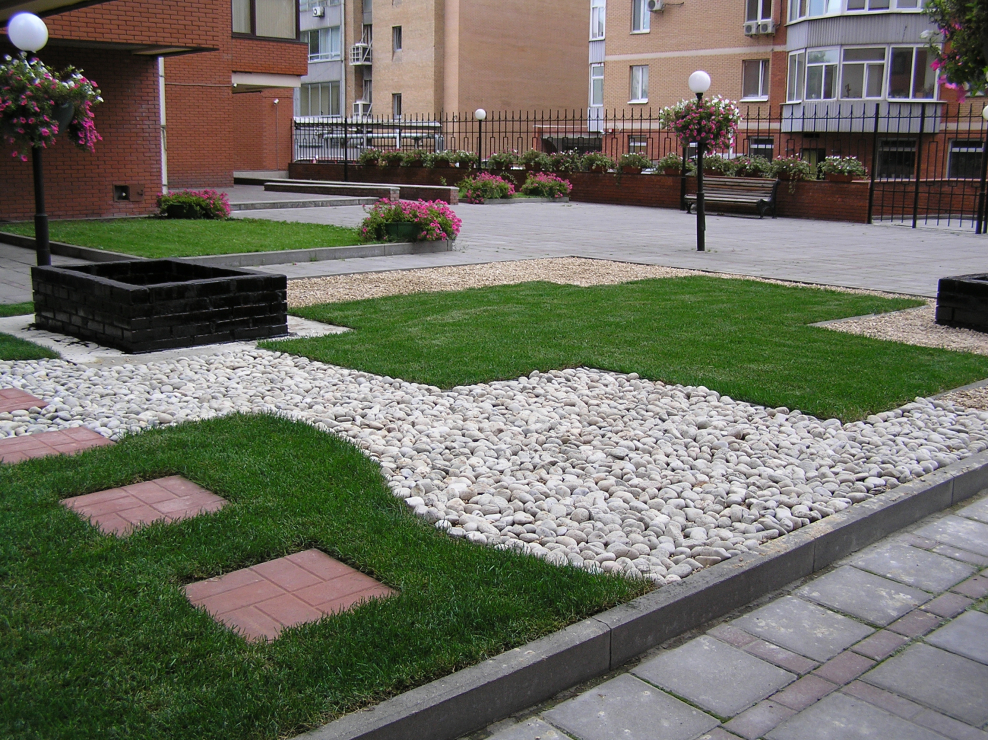 Ландшафт дачного участка