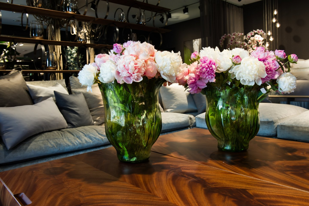 Композиции из искусственных цветов для интерьера