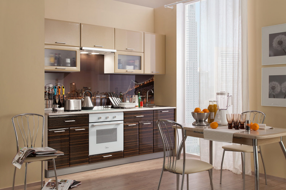 Кухня Настя береза модульная Сурская мебель