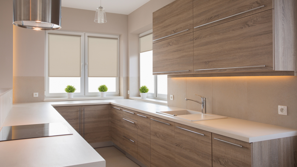 Кухонный гарнитур под дерево