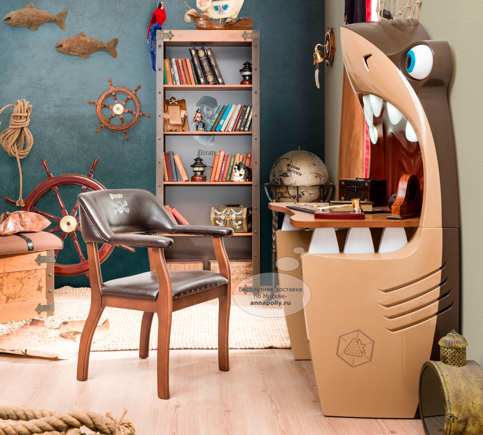 Детский стул Cilek Black Pirate