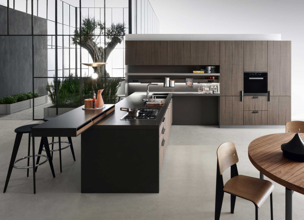 Современные итальянские кухни в интерьере