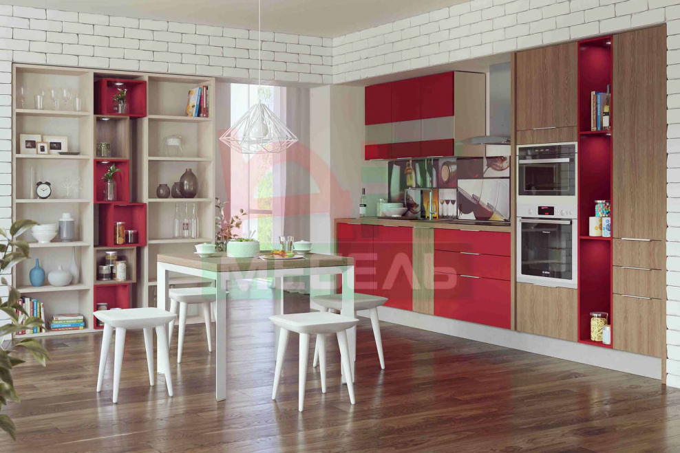 Лазурит мебель кухни