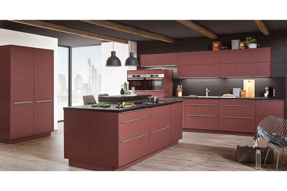 Nobilia кухни красный