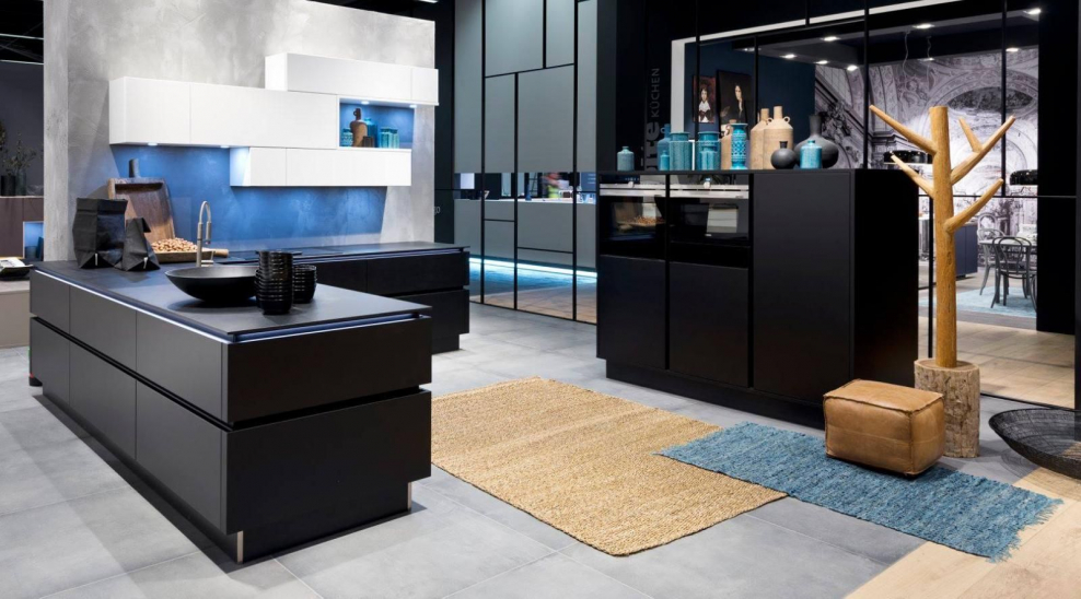 Кухня Nolte черная