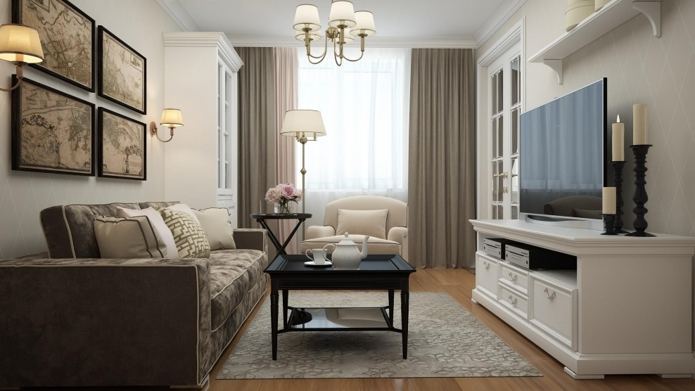 Гостиная Неоклассика икеа