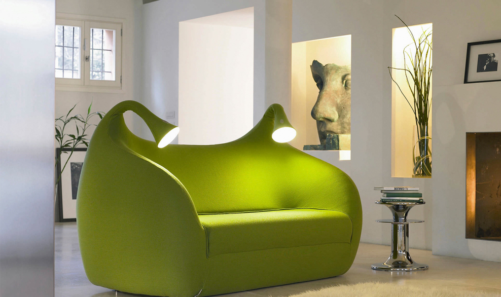 Необычная мягкая мебель