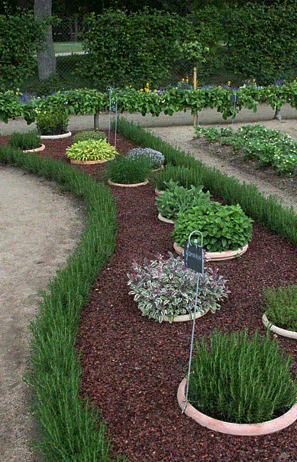 Грядки в саду идеи