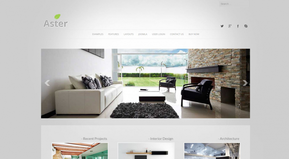 Шаблон сайта мебели