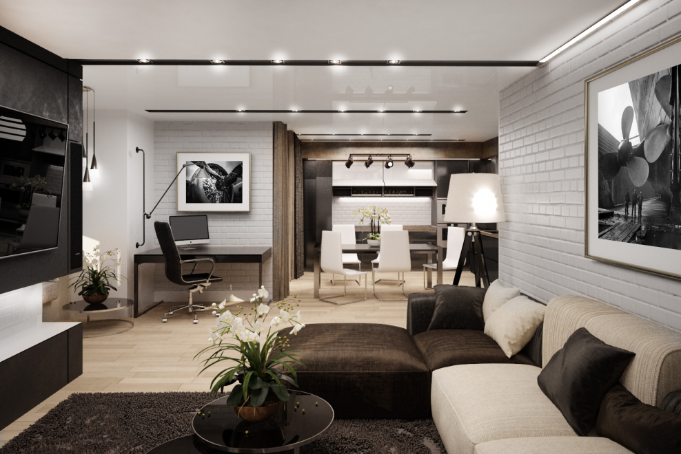 Гостиная для молодого человека