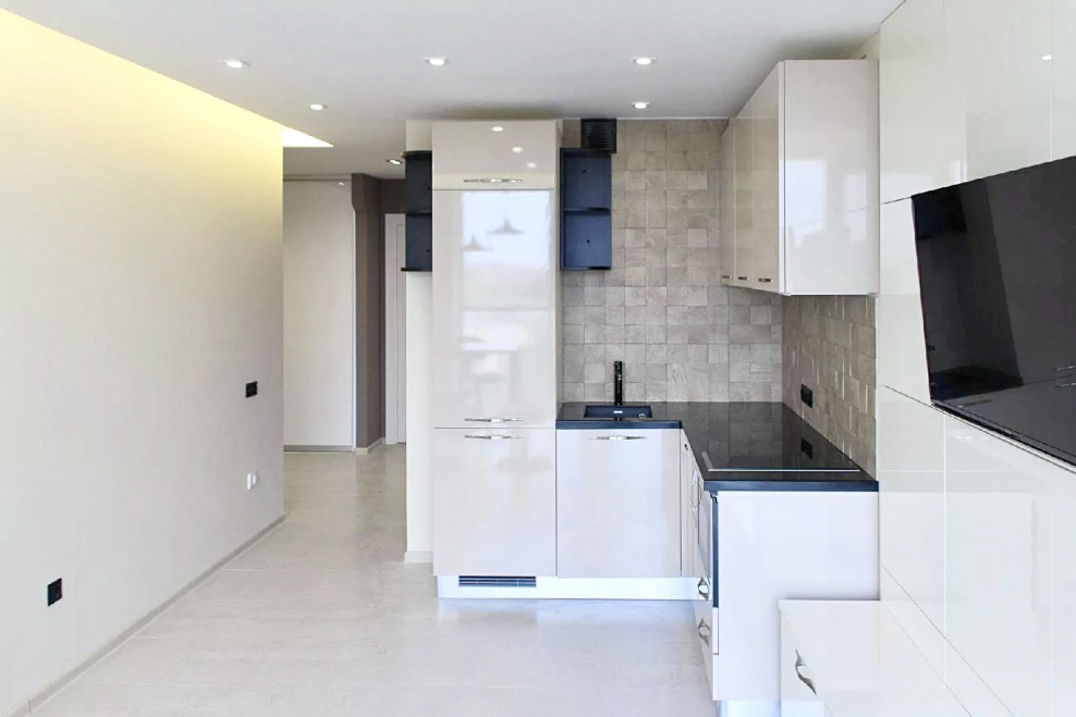 Отделка кухни в однокомнатной квартире