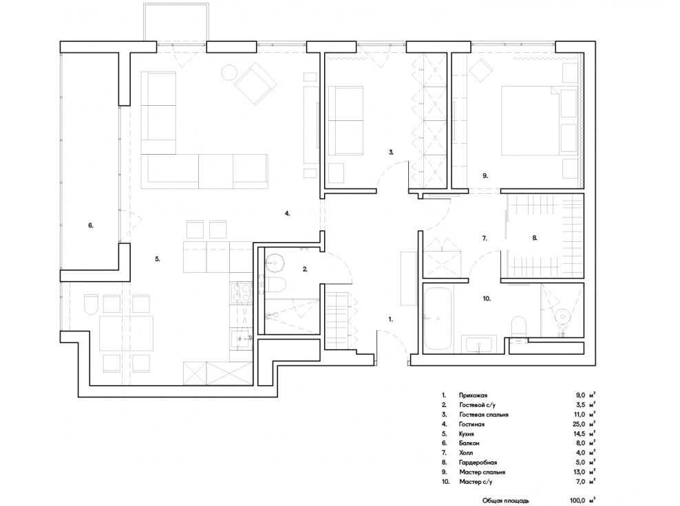 Планировка квартиры