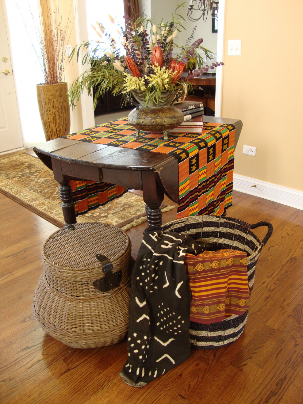 Кресло подушка Африка жаккард