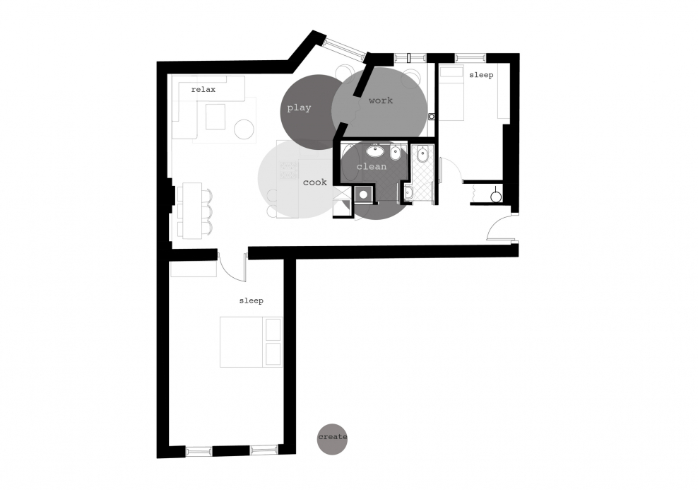 Планировка квартиры 200 кв метров