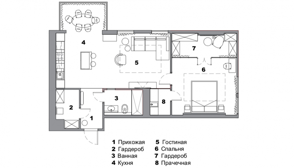 Планировка четверешкимосква