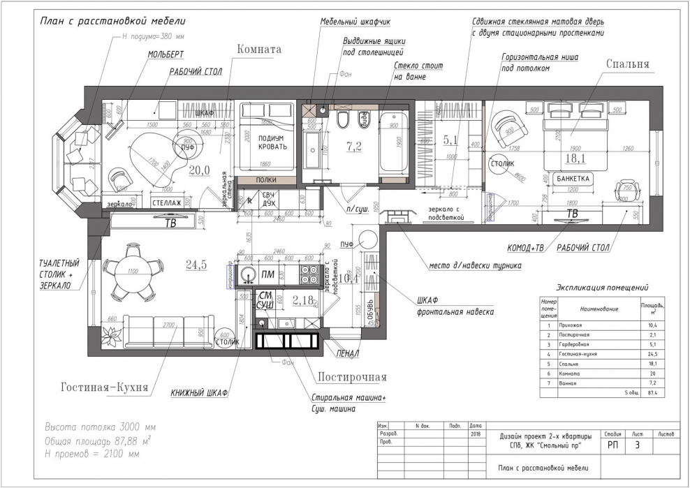 ЖК Hide планировки