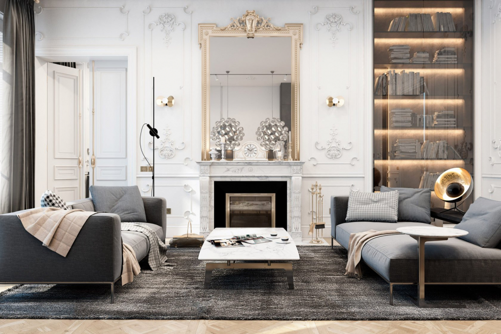 Стиль Паризьен в интерьере