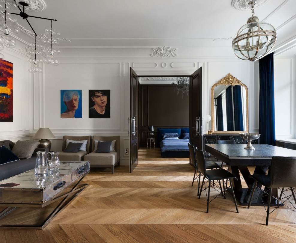 Квартира в парижском стиле