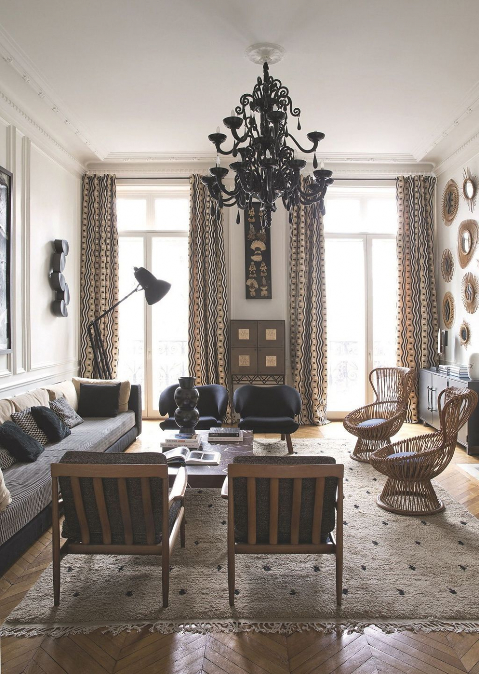 Гостиная в парижском стиле