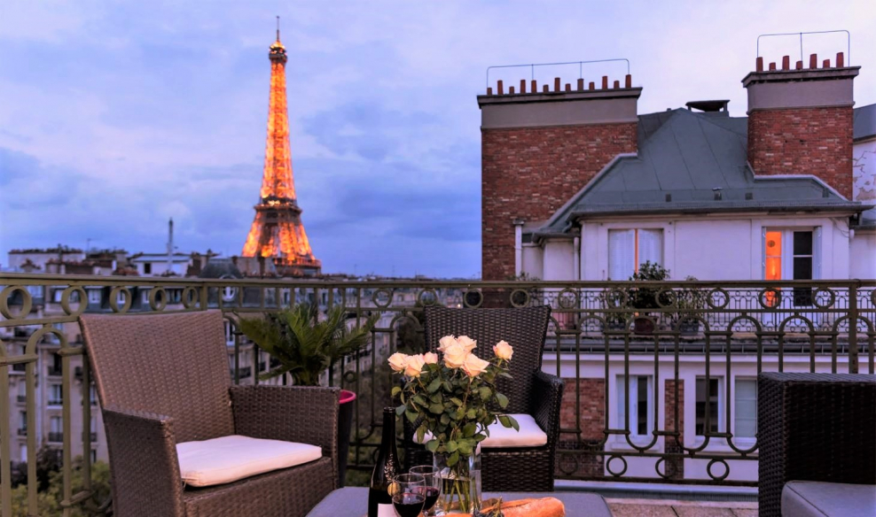 Paris -башня -Tower Apartment