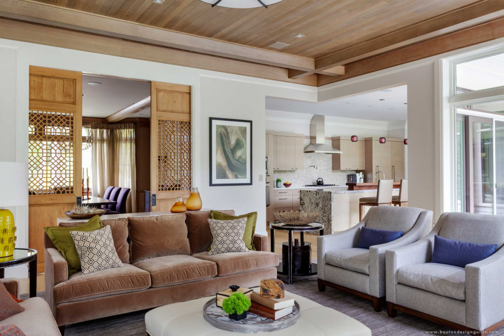 Интерьер загородного дома Америка