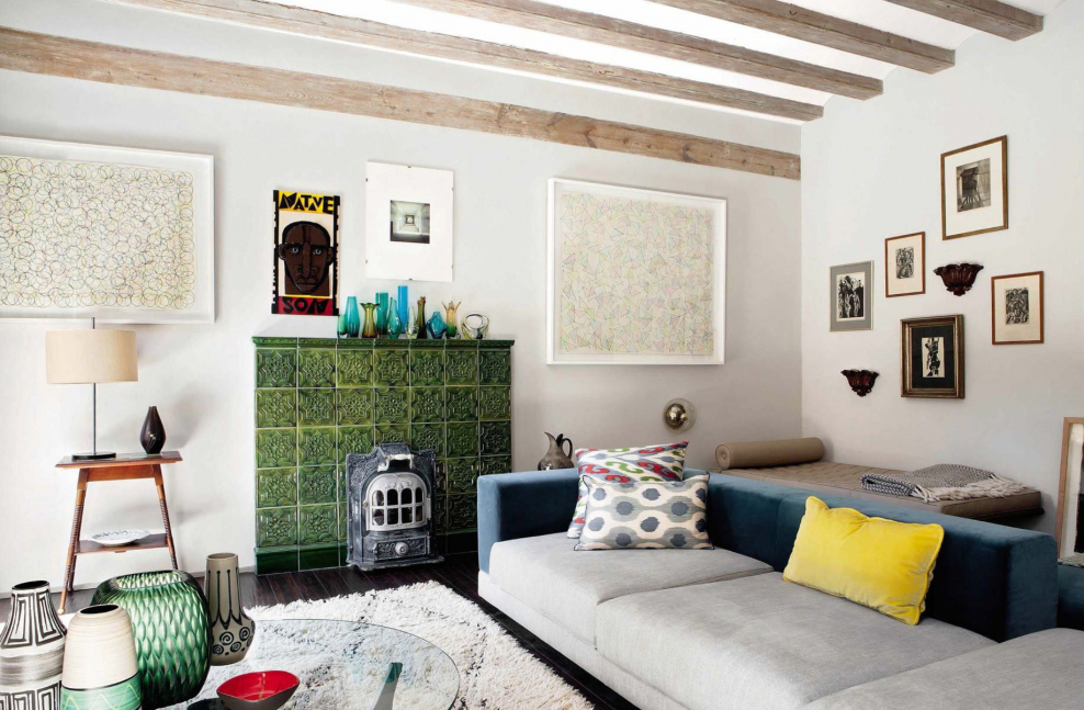 Блог пуфик квартиры в стиле загородного дома