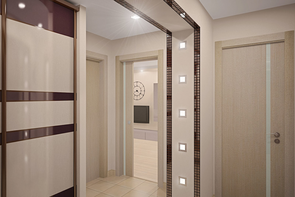 Прихожая в двухкомнатную на заказ