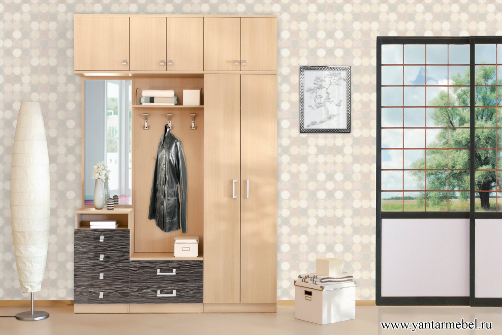 Интерьер прихожей в квартире распашонке