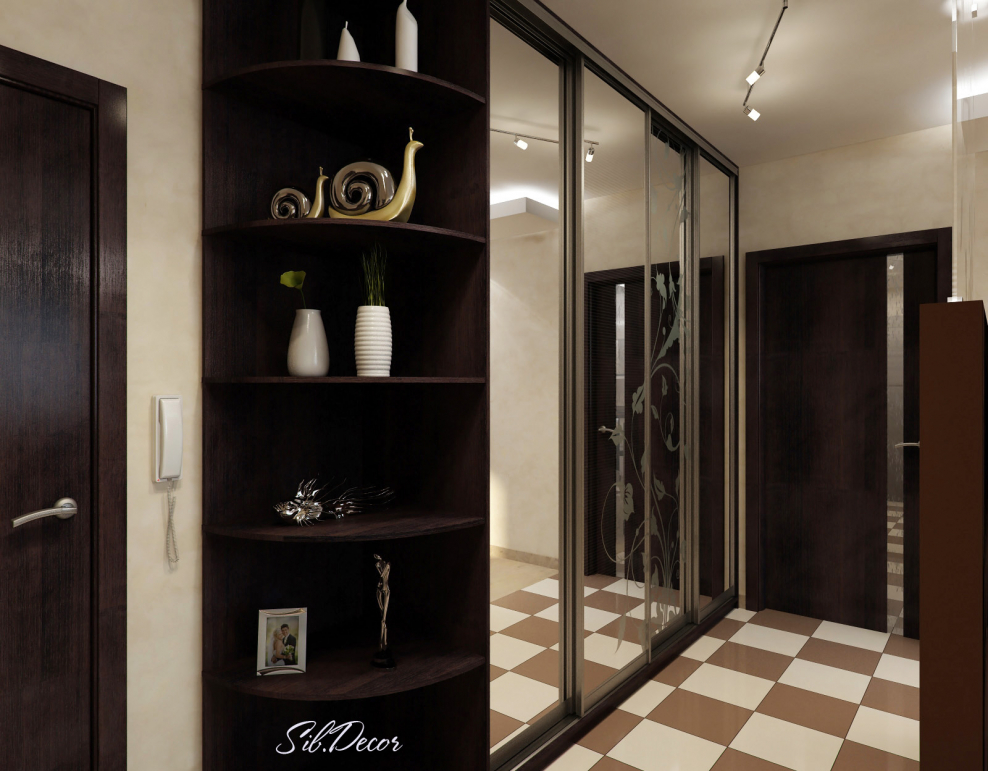 Прихожая в двухкомнатной квартире