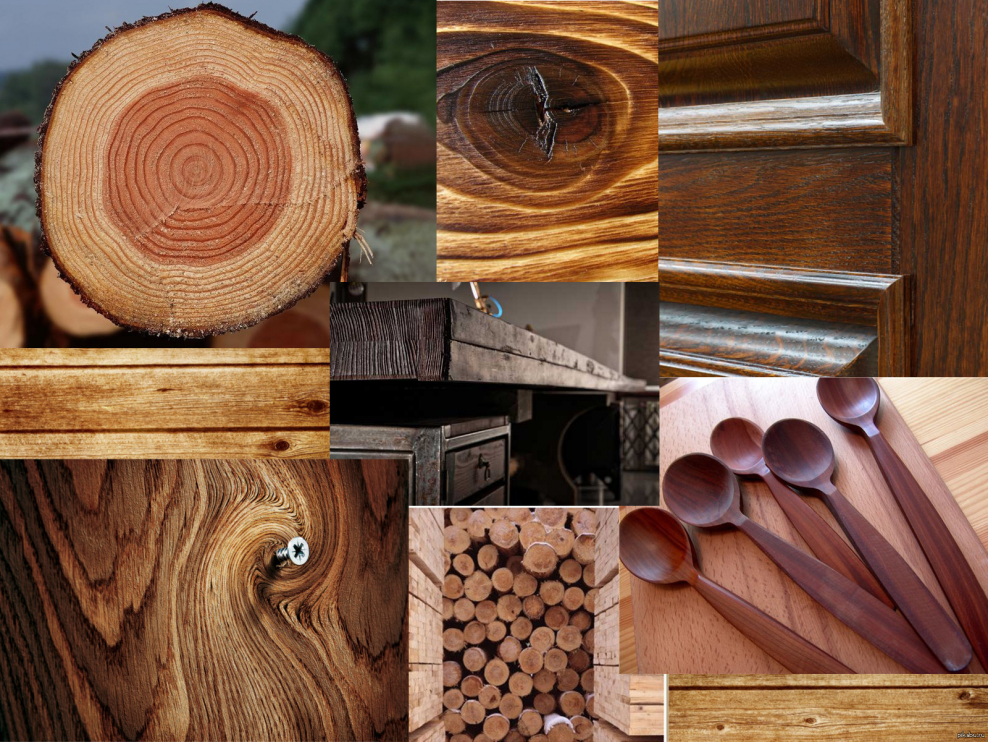 Декоративная отделка деревом