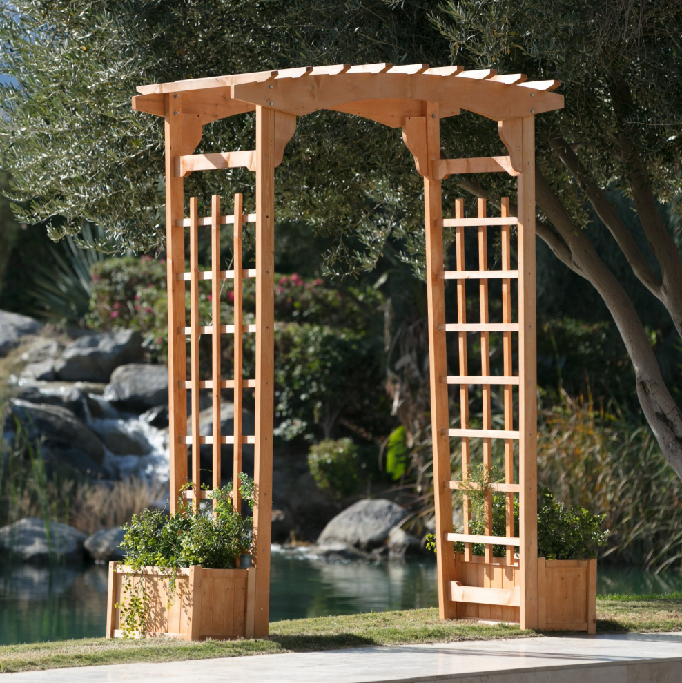 Аркообразные перголы