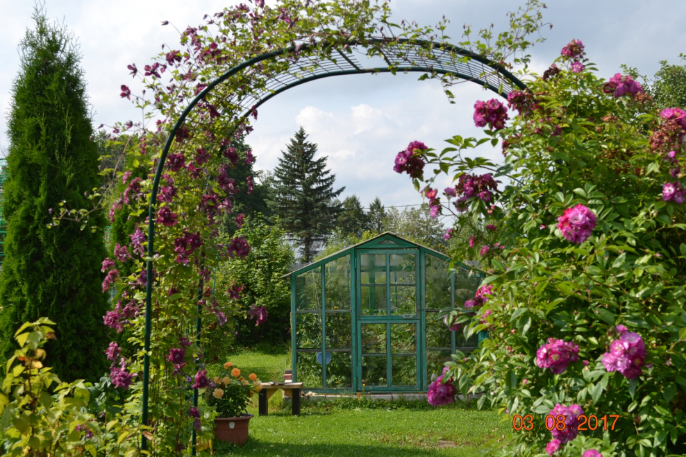 Садовые шпалеры перголы