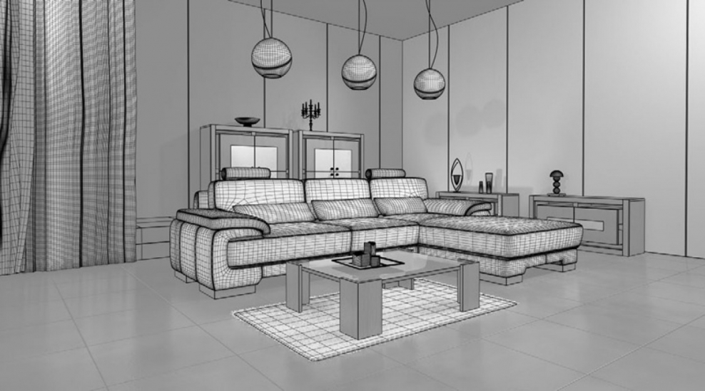 Трехмерная Графика в интерьере