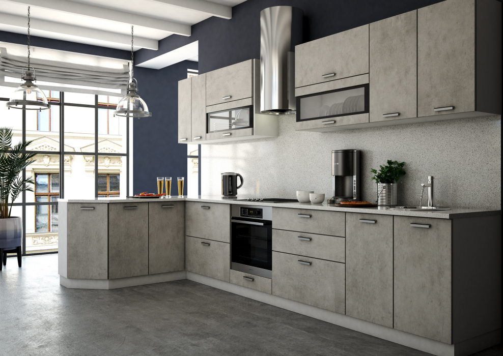 Модульная кухня лофт-Рио