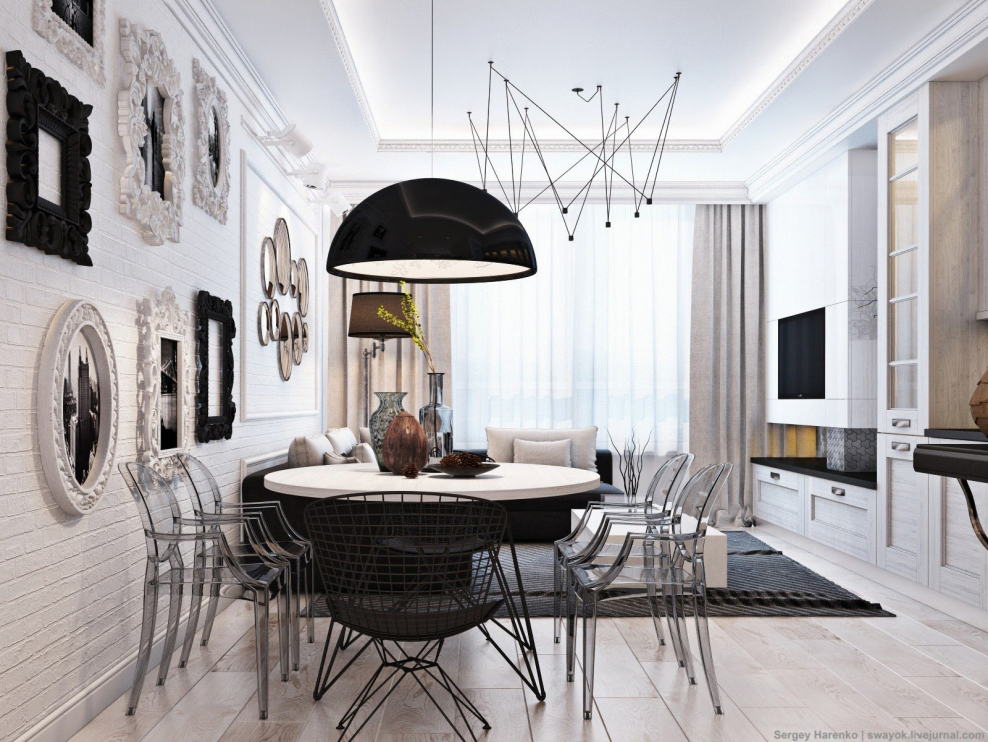 Арт деко и лофт в интерьере