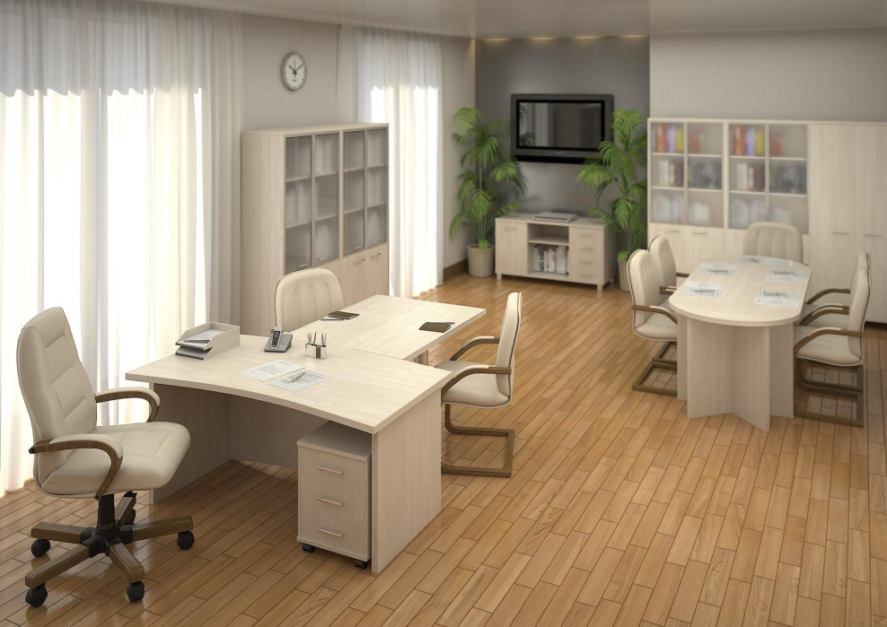 Стол руководителя Raut орех Гарда