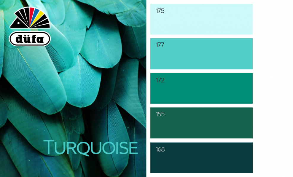 Бирюзовый палитра