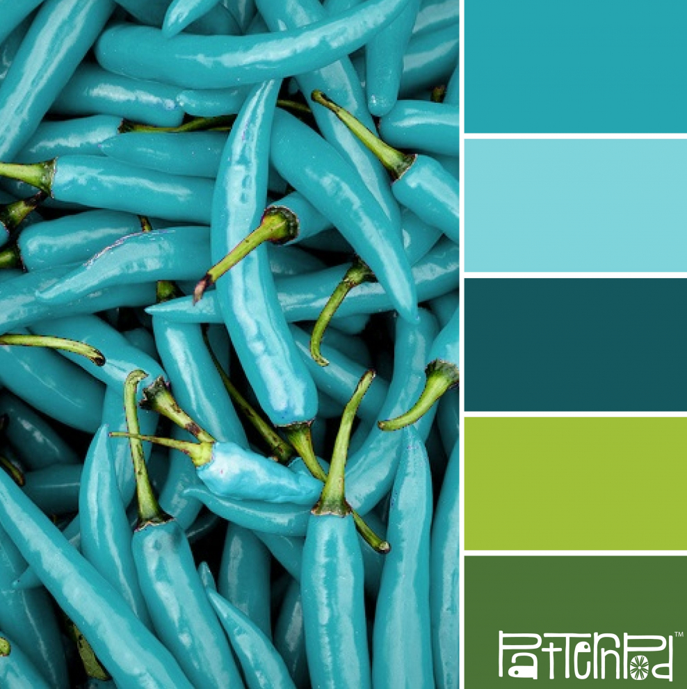 Сине-зеленый цвет
