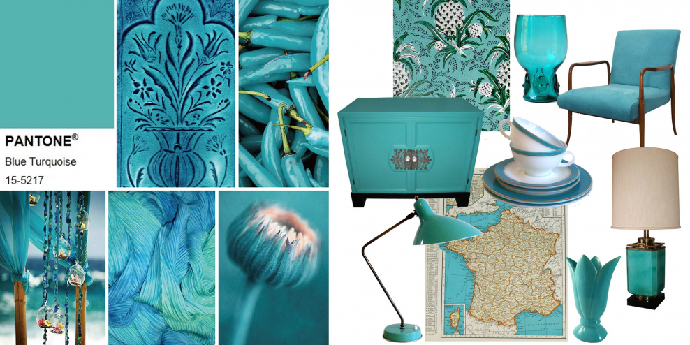 Бирюза цвет пантон