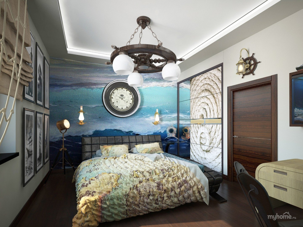 Спальня в стиле Эклектика