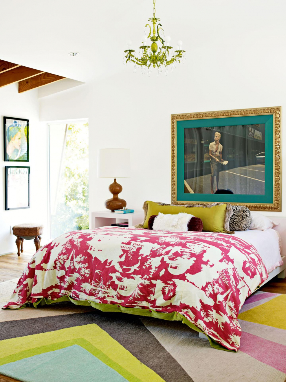 Кровать в стиле Эклектика