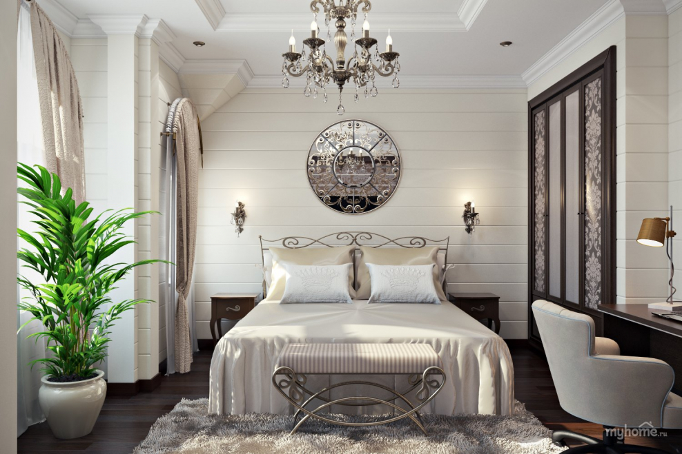 Спальня в стиле Эклектика