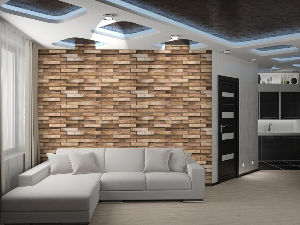 Декоративные панели дерево