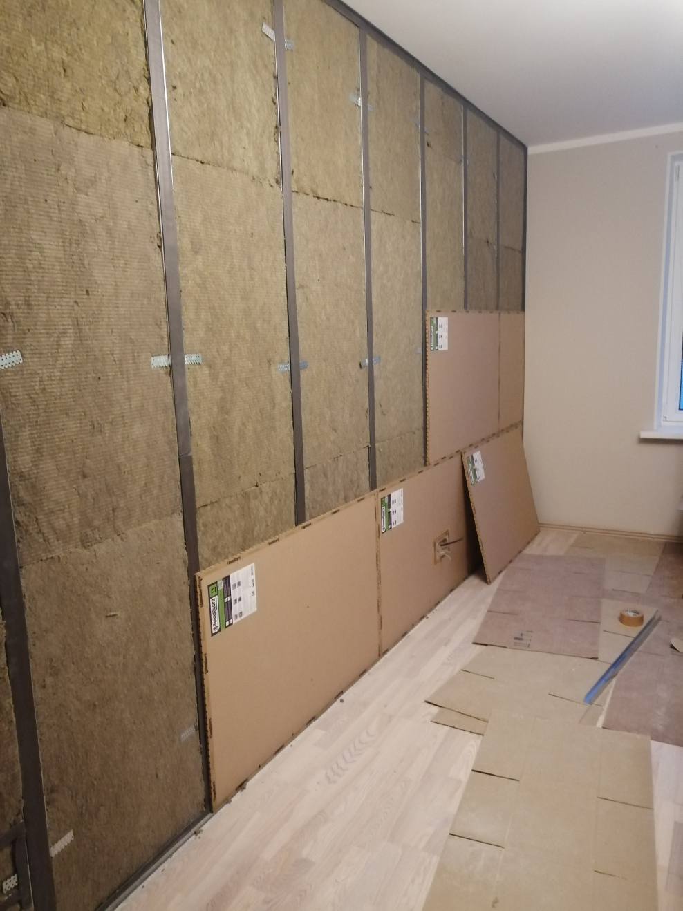 Шумоизоляция стен