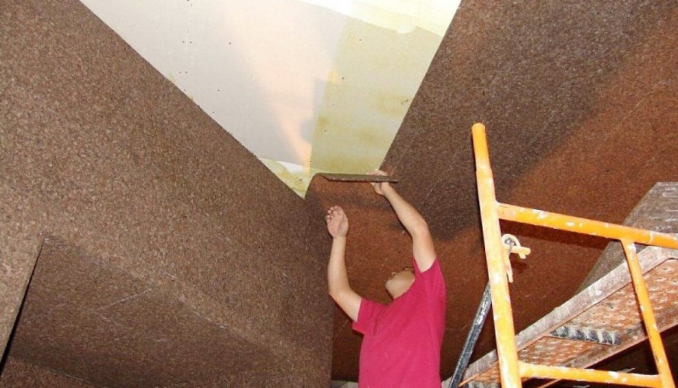 Шумоизоляционные пенал для потолка