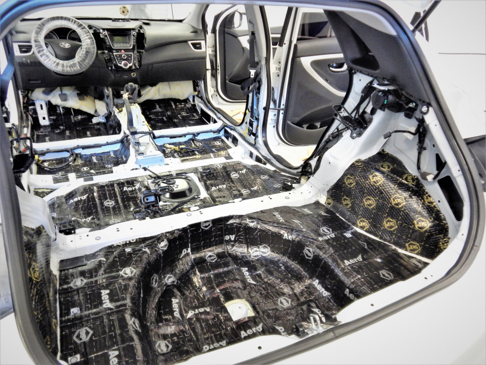 Шумовиброизоляция автомобиля СТП