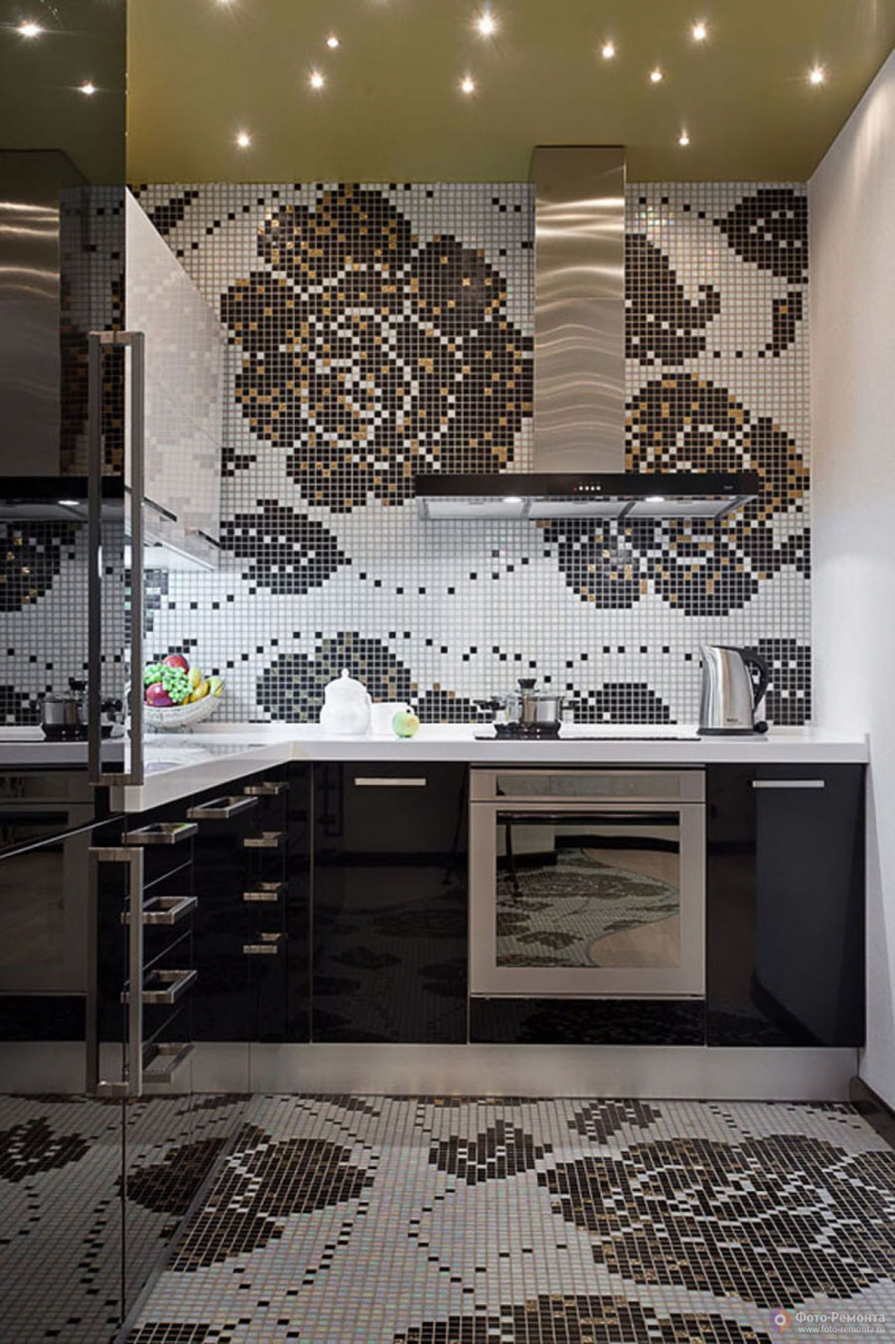 Плитка мозаика в интерьере
