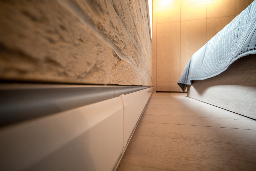 Тепло плинтус инновация